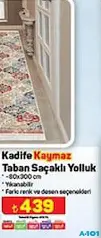 KADİFE KAYMAZ TABAN SAÇAKLI YOLLUK 80X300 CM KADİFE KAYMAZ TABAN SAÇAKLI YOLLUK 80X300 CM